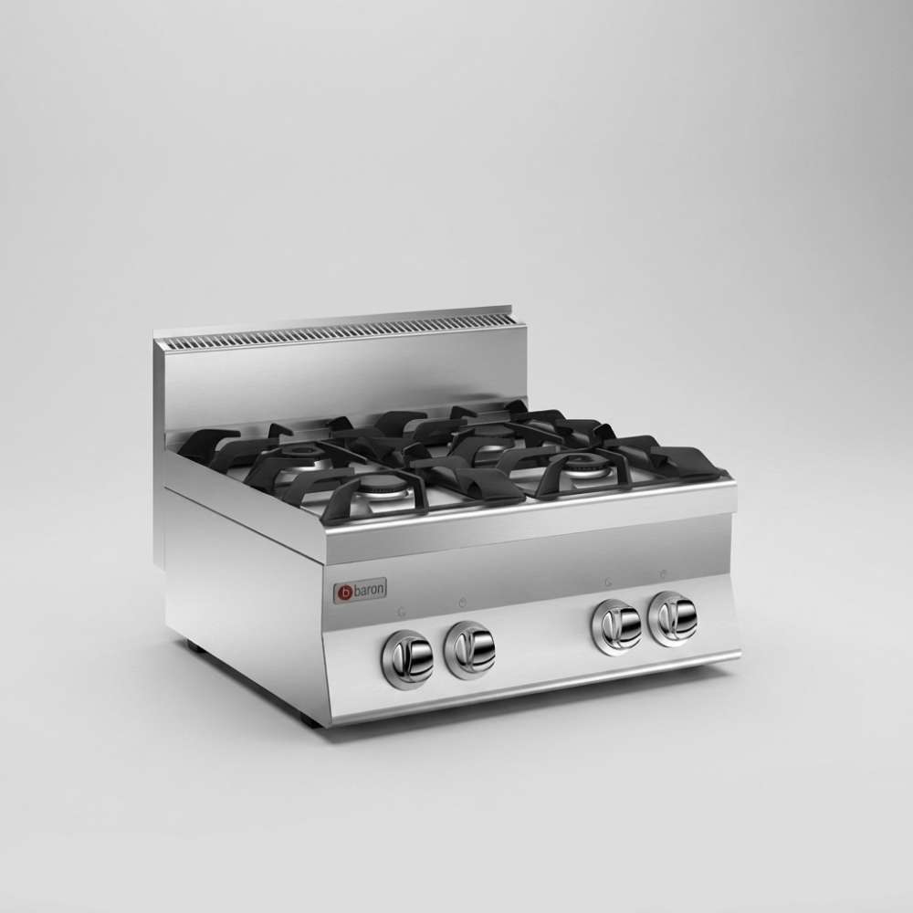 AFG Gasherd 4 Flammen Power 65/80PCGP Serie 650