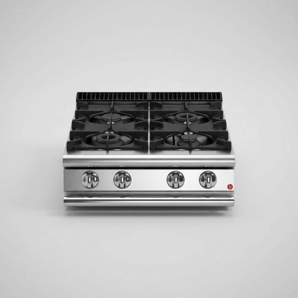 AFG Gasherd 4 Flammen Power PCG72QP Serie 700Q