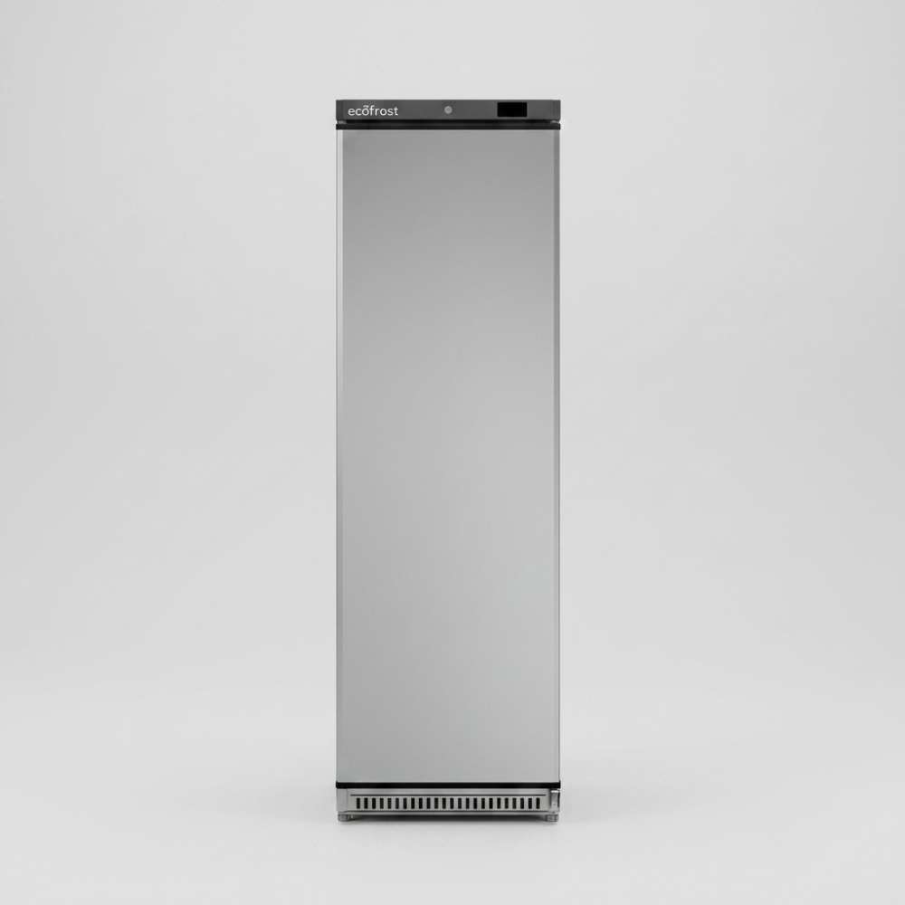 Ecofrost Tiefkühlschrank Edelstahl 1 Tür 400 L