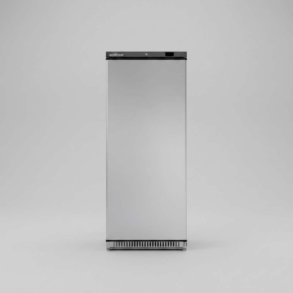 Ecofrost Tiefkühlschrank Edelstahl 1 Tür 600 L