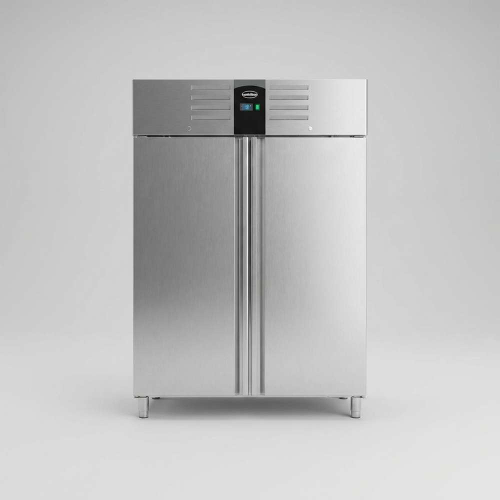 Tiefkühlschrank Edelstahl 2 Türen 1400 L Energy Line