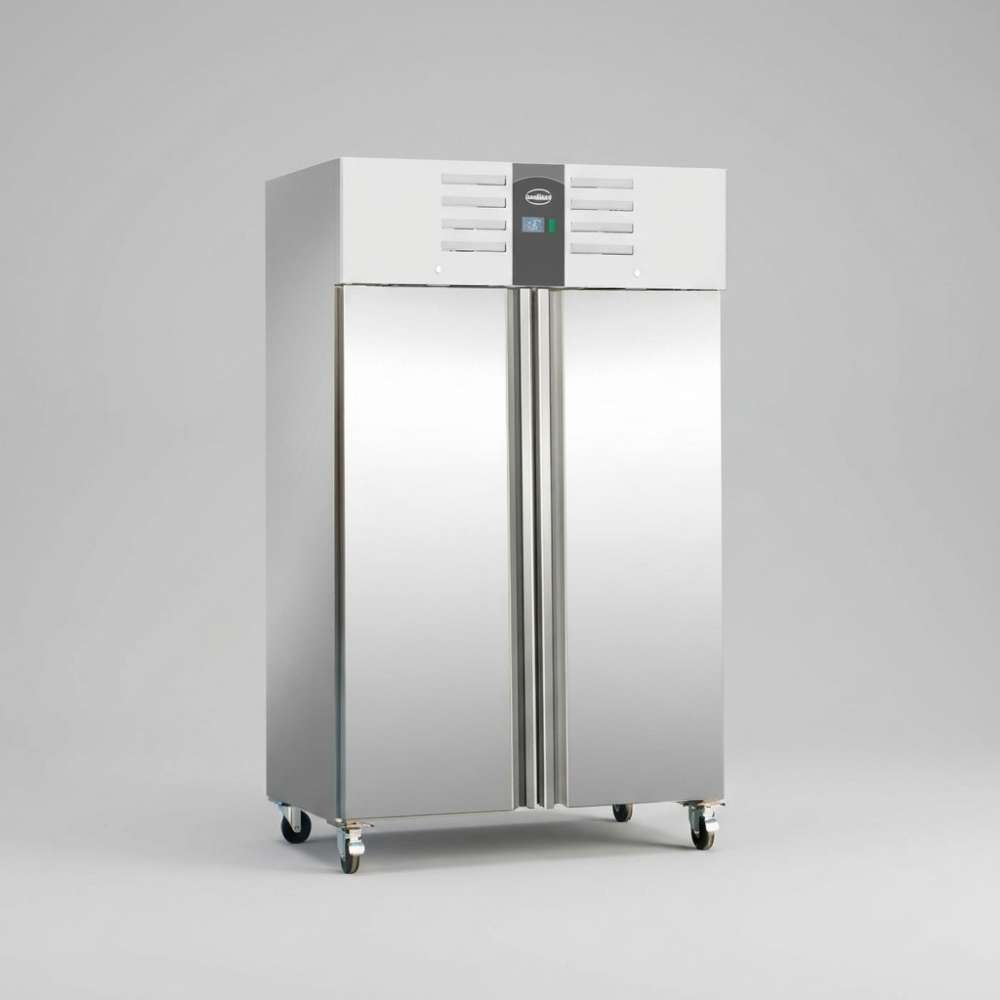 Tiefkühlschrank Edelstahl/Alu 1200 L statisch