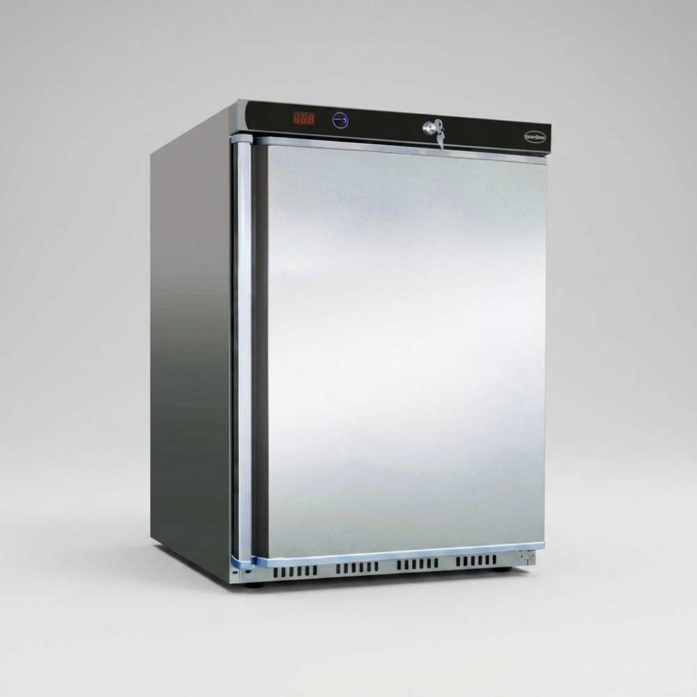 Kühlschrank Edelstahl 1 Tür HR200 130 L