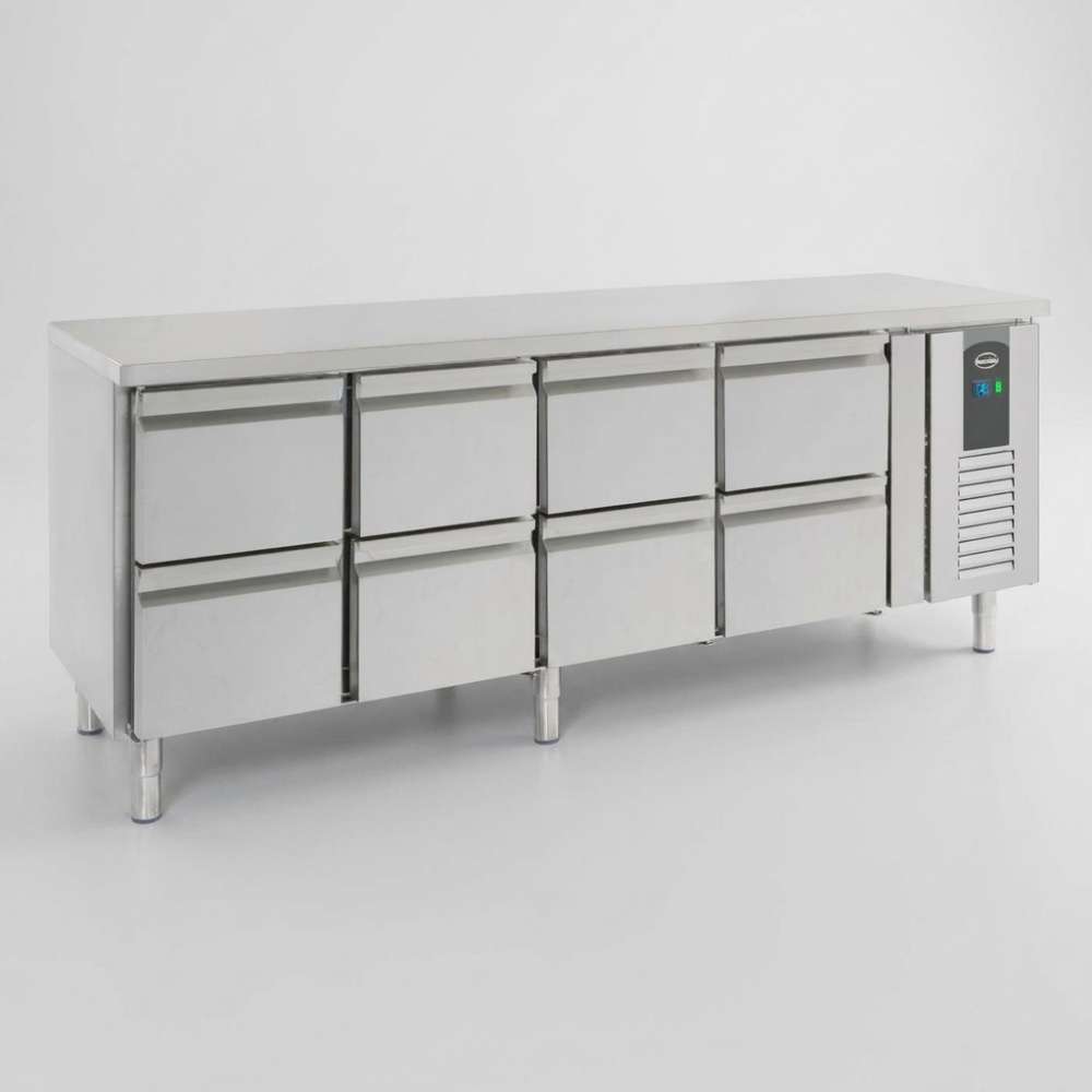 700 Kühltisch 8 Schubladen