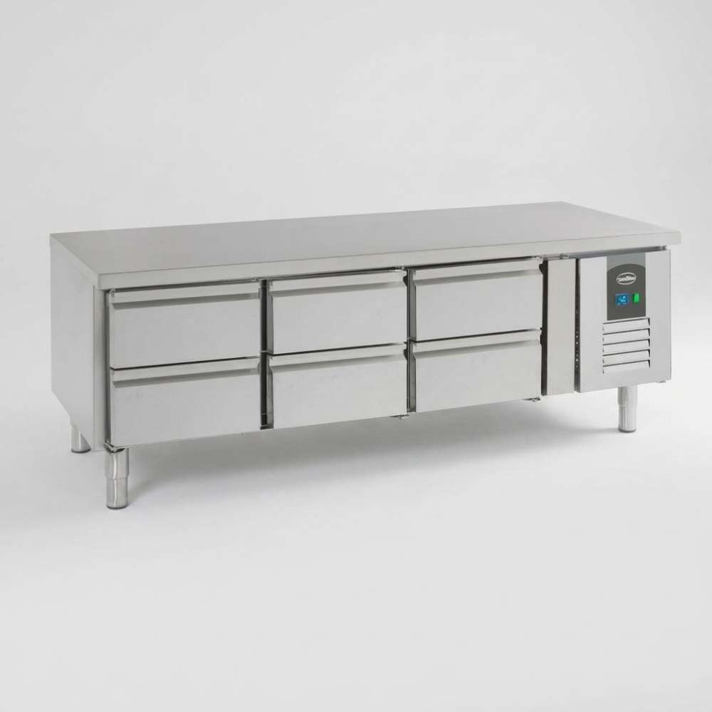 Kühltisch 650 hoch 6 Schubladen
