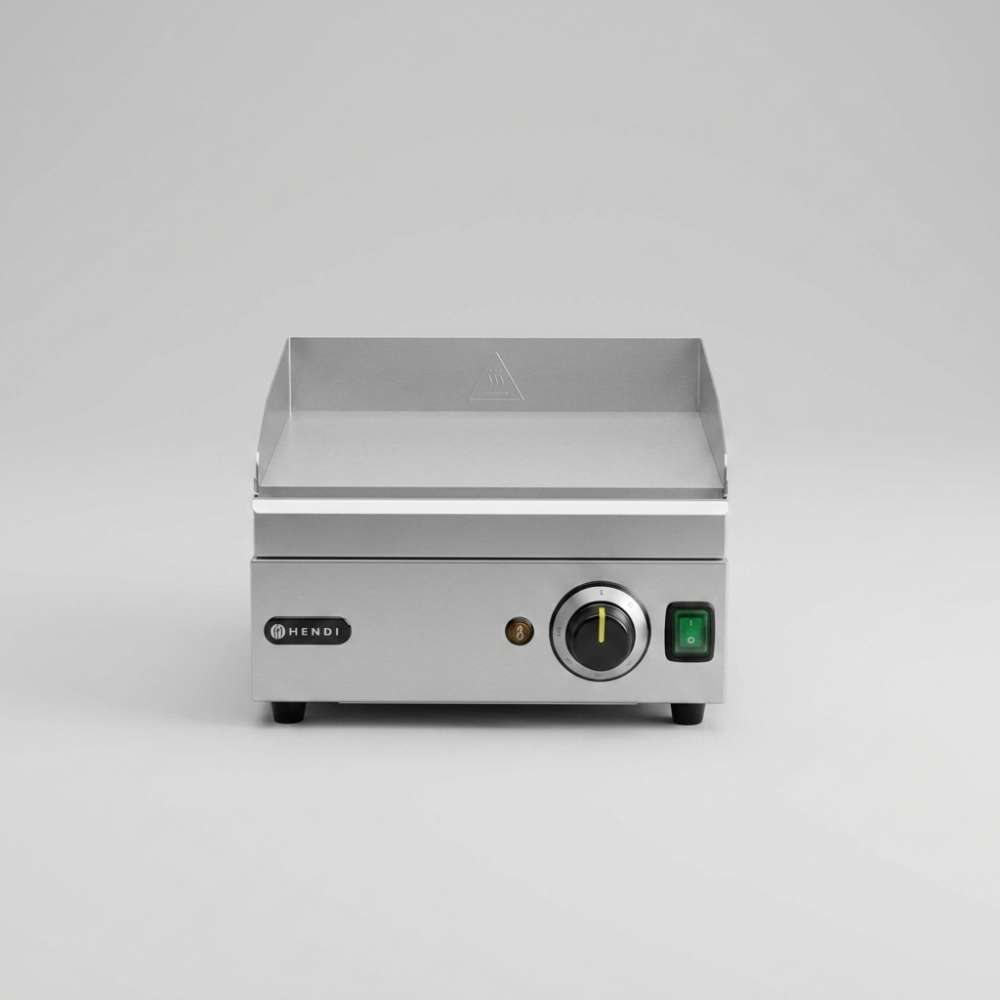 HENDI Grillplatte glatt Kitchen Line kompakt