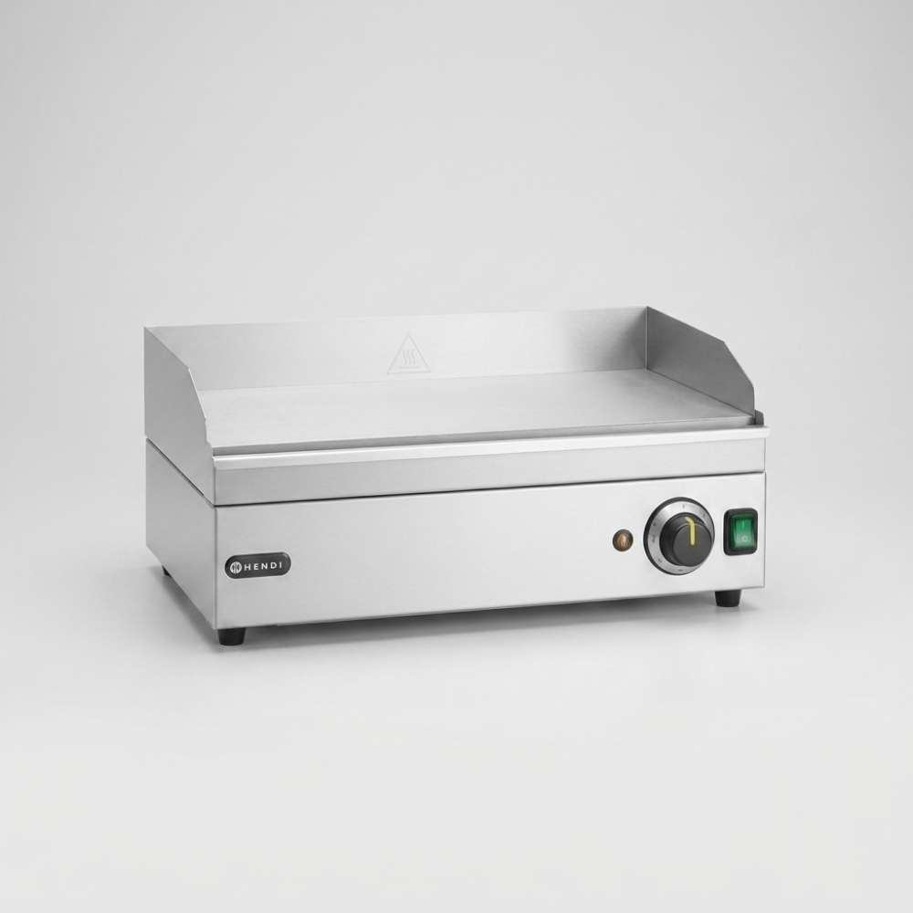 HENDI Grillplatte glatt Kitchen Line groß