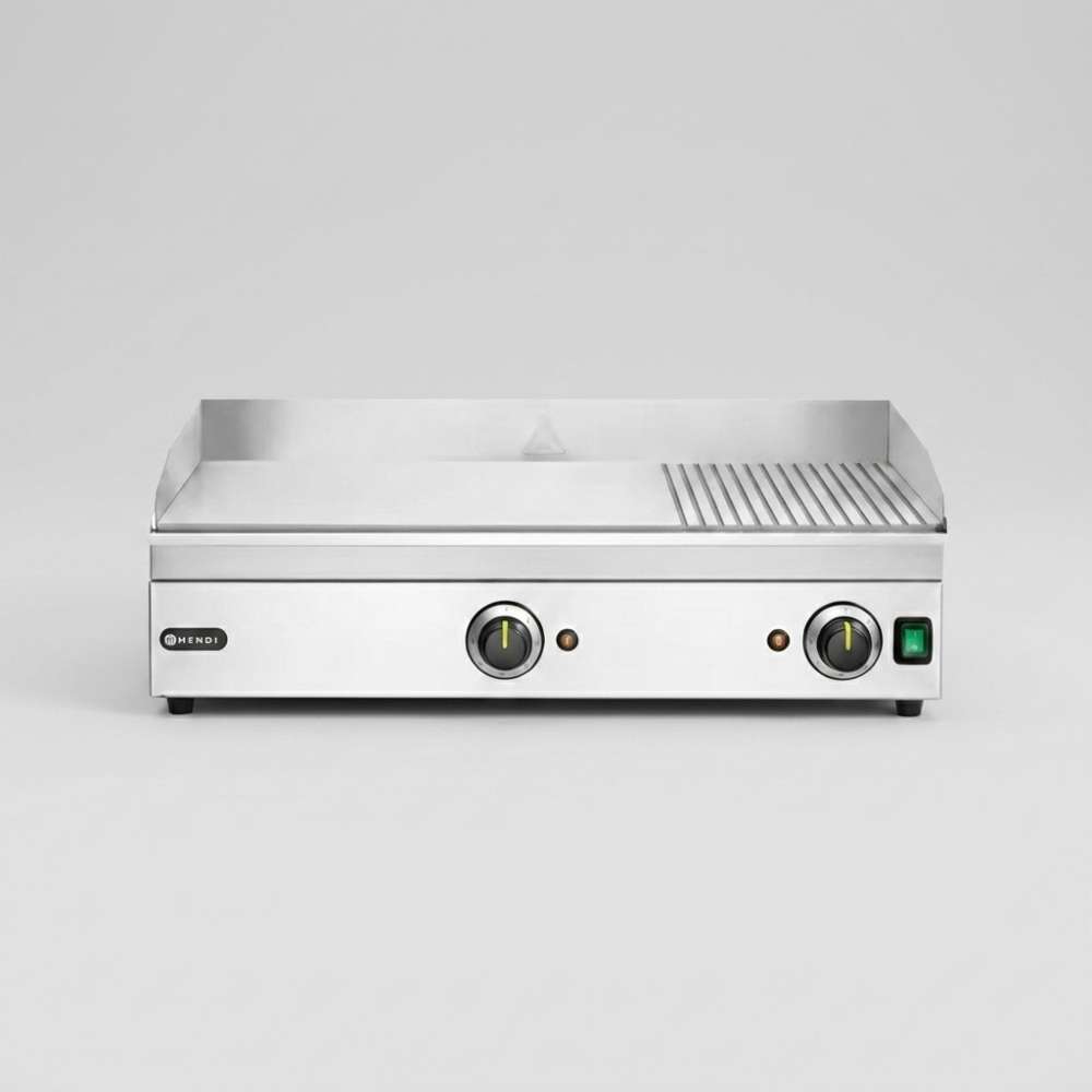 HENDI Grillplatte gerillt 13 mm