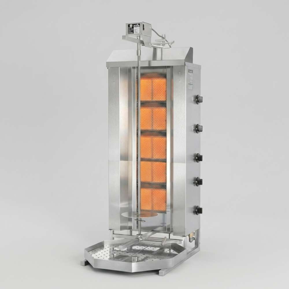 Potis Gas-Dönergrill GD5 schmal bis 120 kg