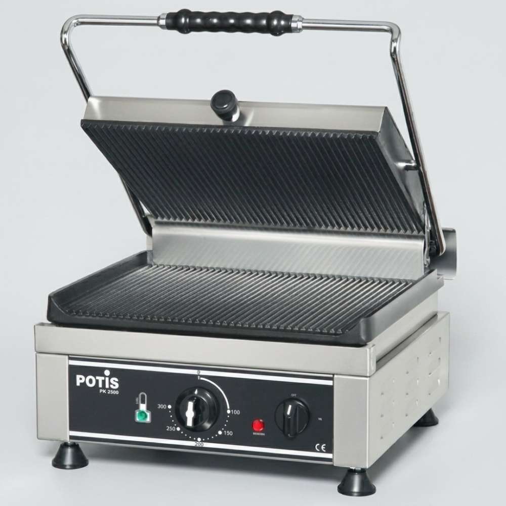 Potis Kontaktgrill PK2600 gerillt/gerillt