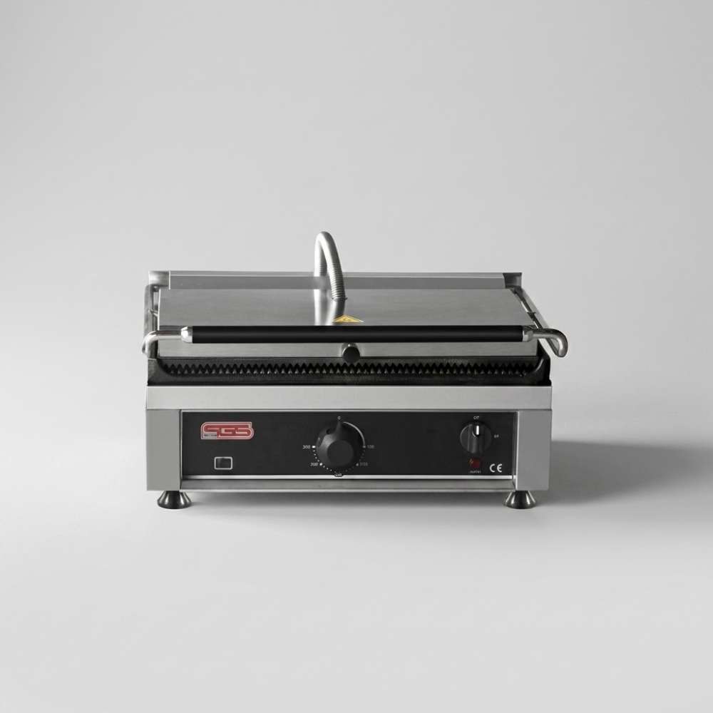 SGS Kontaktgrill oben/unten gerillt 2,5 kW