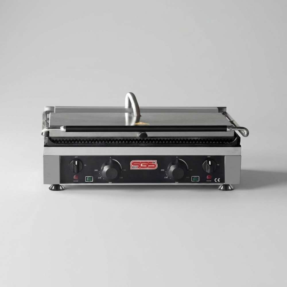 SGS Kontaktgrill oben/unten gerillt 40 x 60 cm